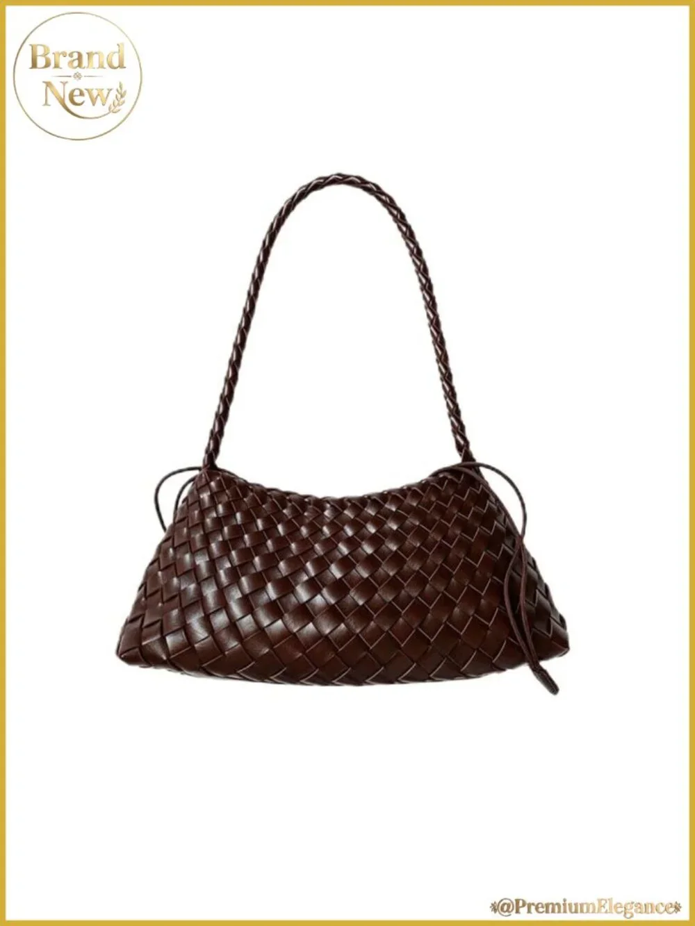 Suede Woven Hobo Bag for Women Trendy Bucket Purse Vintage Shoulder Tote Handbag